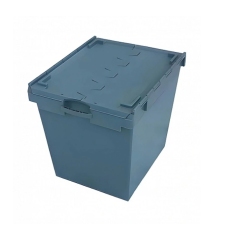 Ящик пластиковый с крышкой 800х600х620