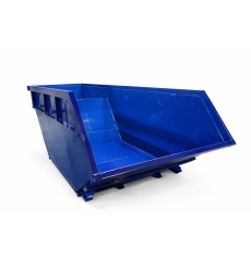 Металлический контейнер-бункер 8 куб.м для сбора ТБО